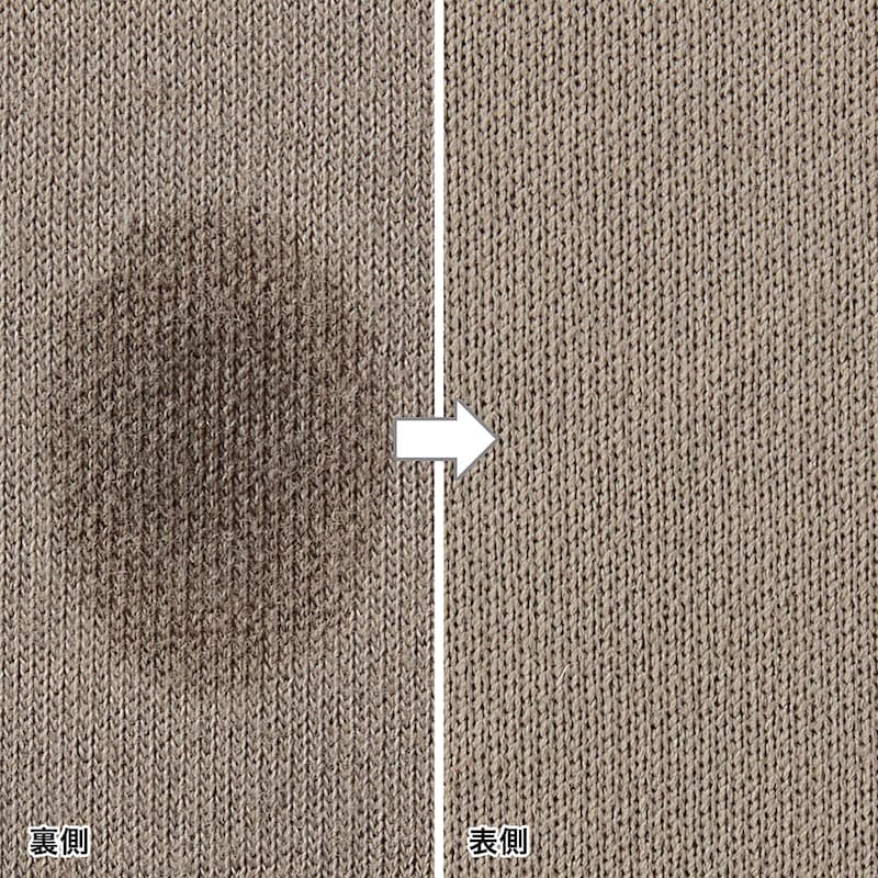 汗ジミ防止加工を施しているので夏場も安心