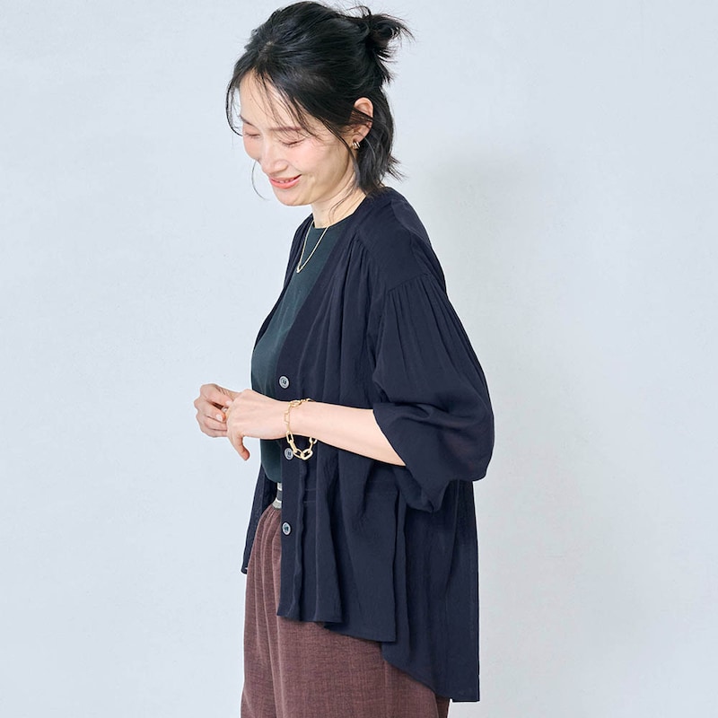 モデル身長168cm／M