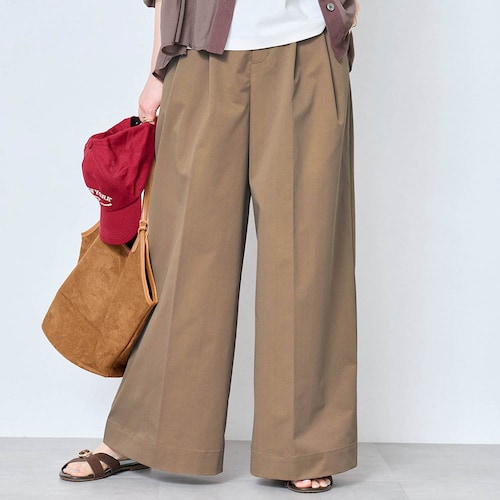 ワイドチノパンツ