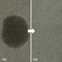 汗ジミが目立ちにくい加工をしているので、夏でも安心