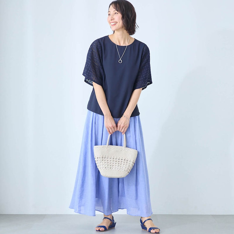 モデル身長167cm／M