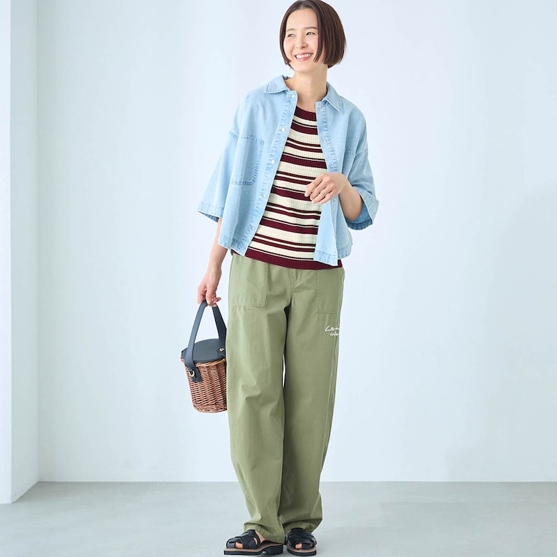 モデル身長168cm／M