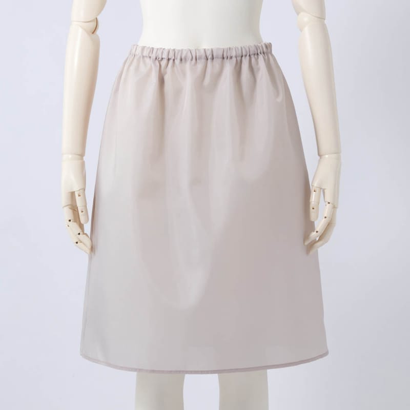 グレージュのみペチコート付き