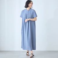 モデル身長168cm／M ※写真は撮影用のため着丈+6cmになります。