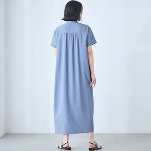 モデル身長168cm／M ※写真は撮影用のため着丈+6cmになります。
