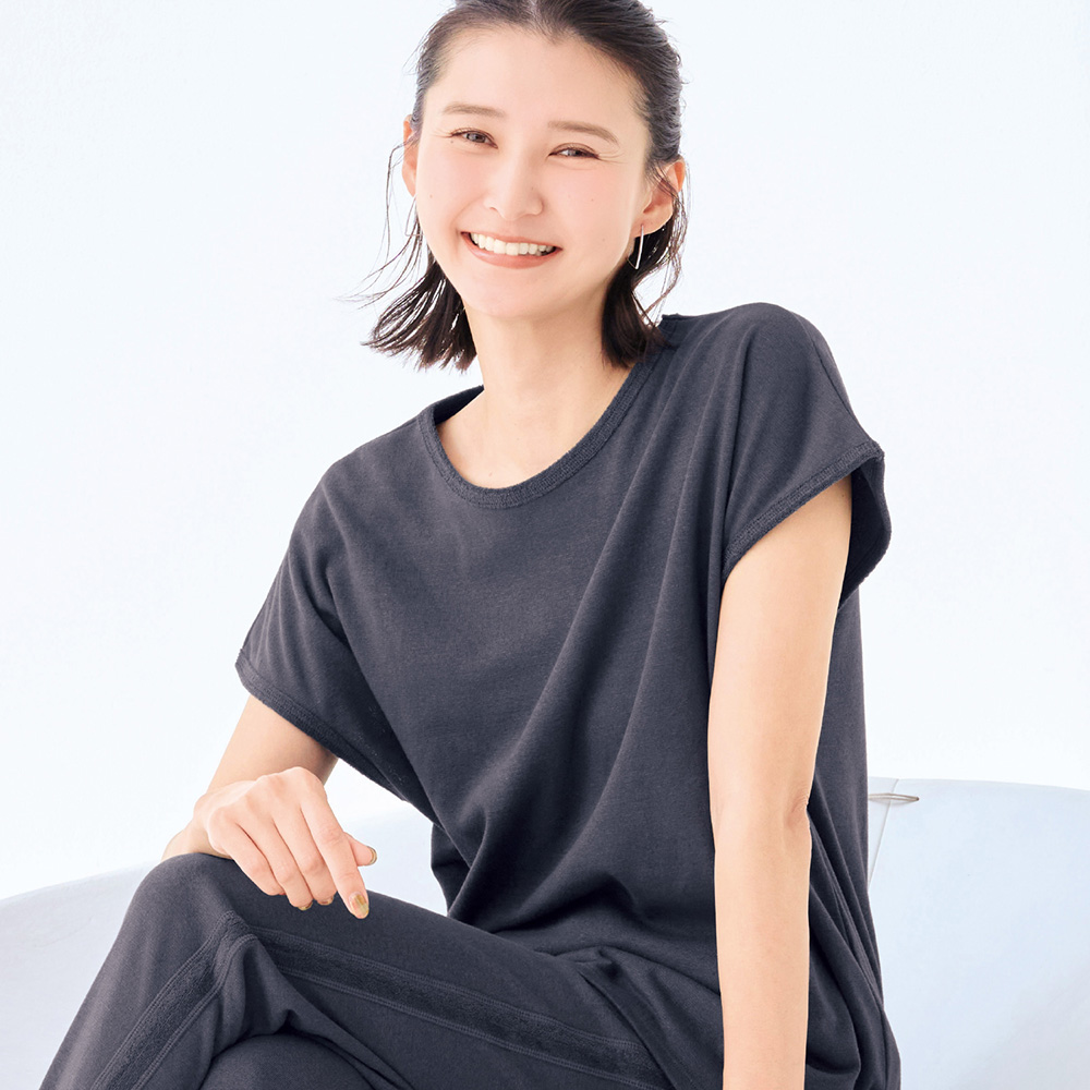 【ロウイング/Rowing】【6月19日セール追加】 出雲ソフトを使ったゆるっとTシャツ