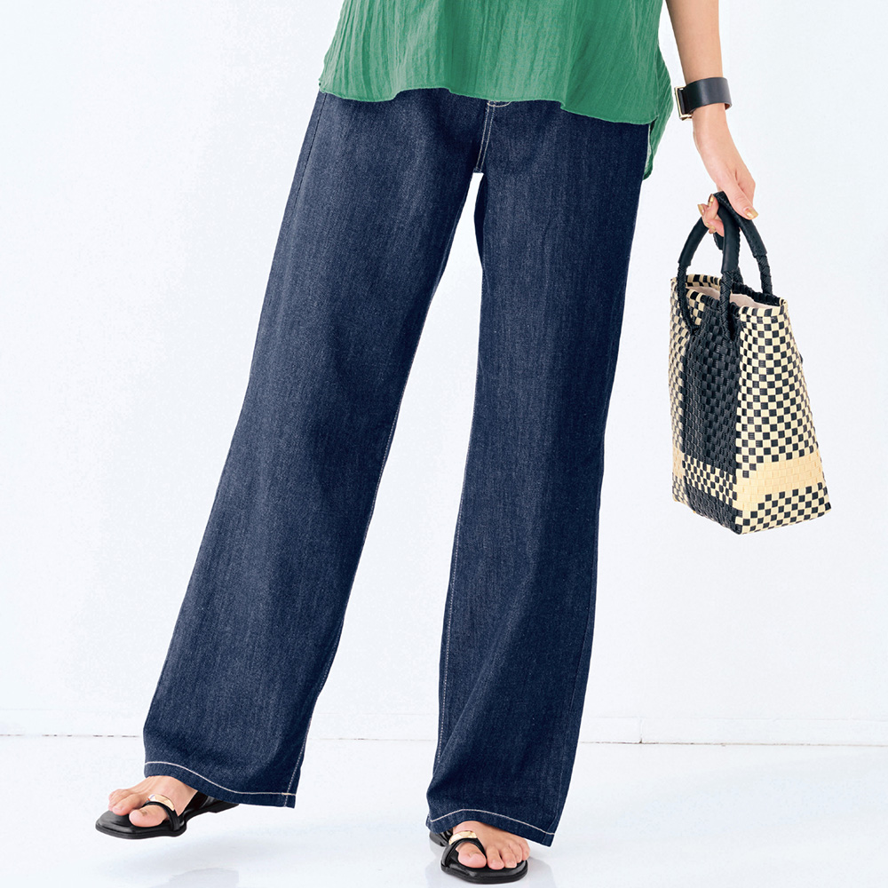 真夏でも暑苦しくないデニムパンツ(ロウイング/Rowing)