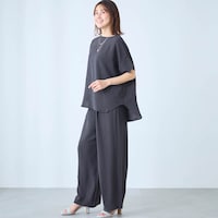 モデル身長168cm／M・股下66cm ※写真は撮影用のため股下+6cmになります。