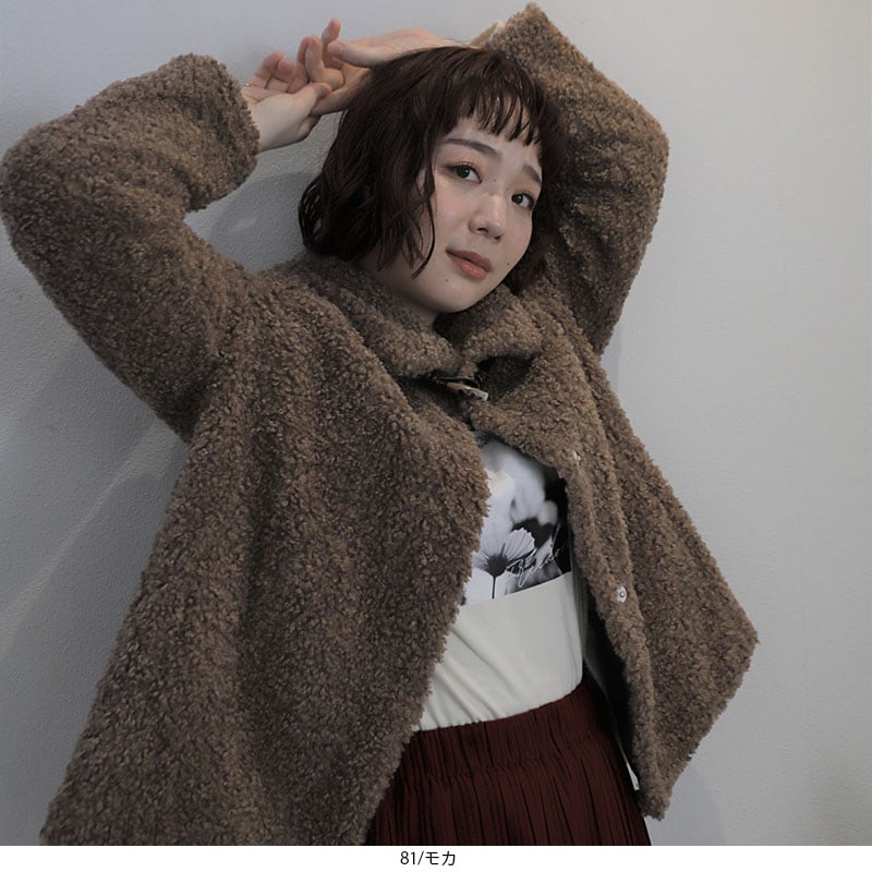 ループボアジャケット 【大きいサイズ】(レスウェル/leswel)｜通販の