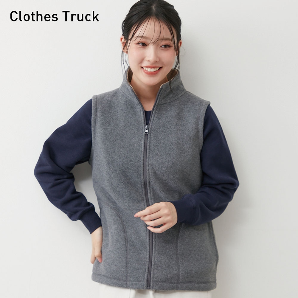 フリース ベスト ファスナー おすすめの通販｜通販のベルメゾンネット