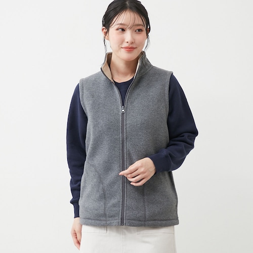 マイクロフリースZIPベスト