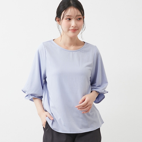 タック袖プルオーバー