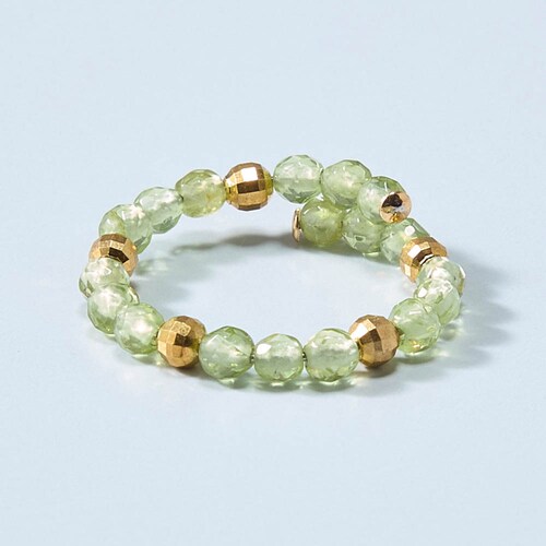 フリーサイズ天然石リング