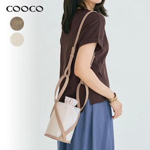【クーコ/COOCO】クリア素材手提げバッグ(2WAY)