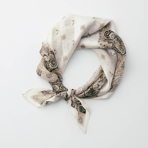 シアーシルクスカーフ