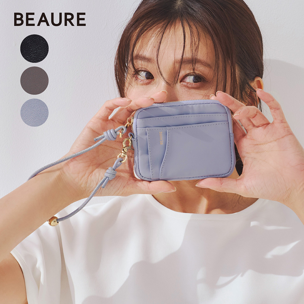 【ヴュレ/Beau're】本革マルチケース