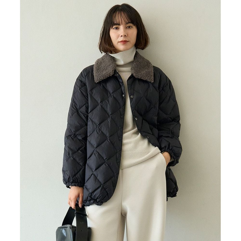 TAION×UNFILO】ボア襟リバーシブルダウン(オンワード樫山)｜通販の