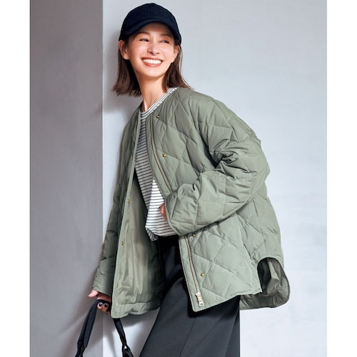 【TAION×UNFILO】キルティングブルゾン