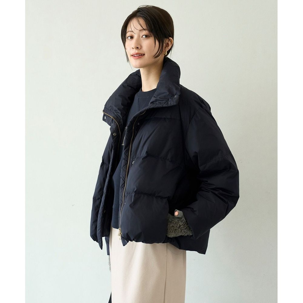 【UNFILO】ショートダウン ブラック Mサイズ TAION×UNFILO】ショートダウン(オンワード樫山)｜通販のベルメゾンネット