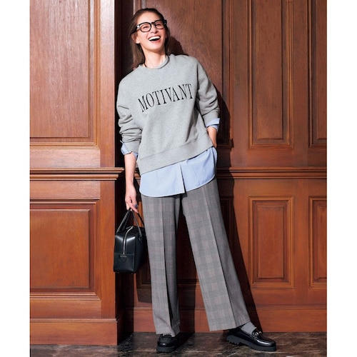 【UNFILO／アンフィーロ】beauty warm pants ワイド