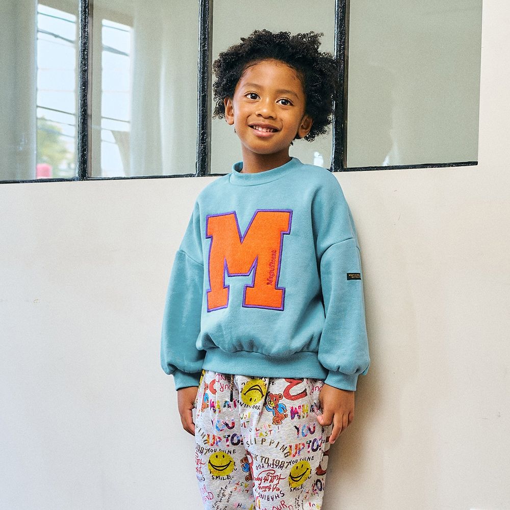 【エフオーキッズ/F.O.KIDS】裏起毛アップリケスウェット