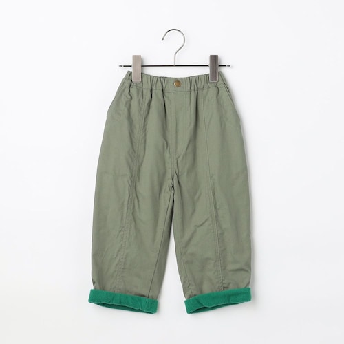 裏フリースワイドパンツ