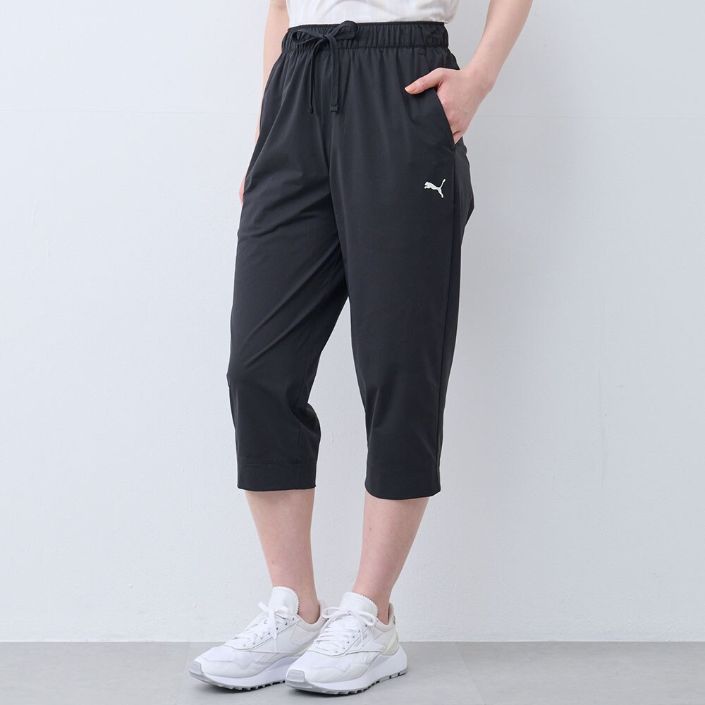 【プーマ/PUMA 】エッセンシャル カットソークロップドパンツ
