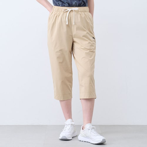 エッセンシャル カットソークロップドパンツ