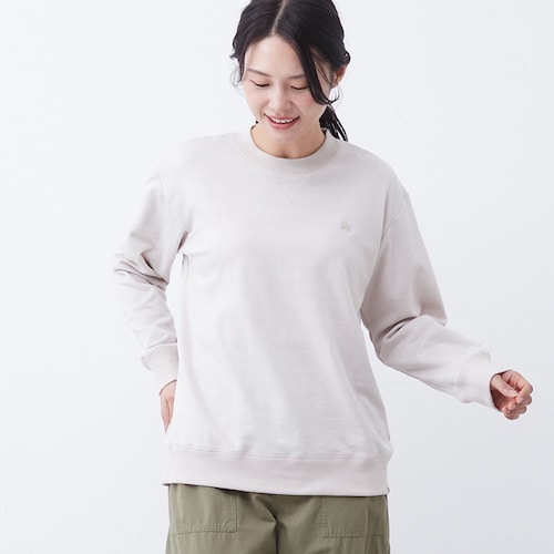 刺繍裏毛スウェット