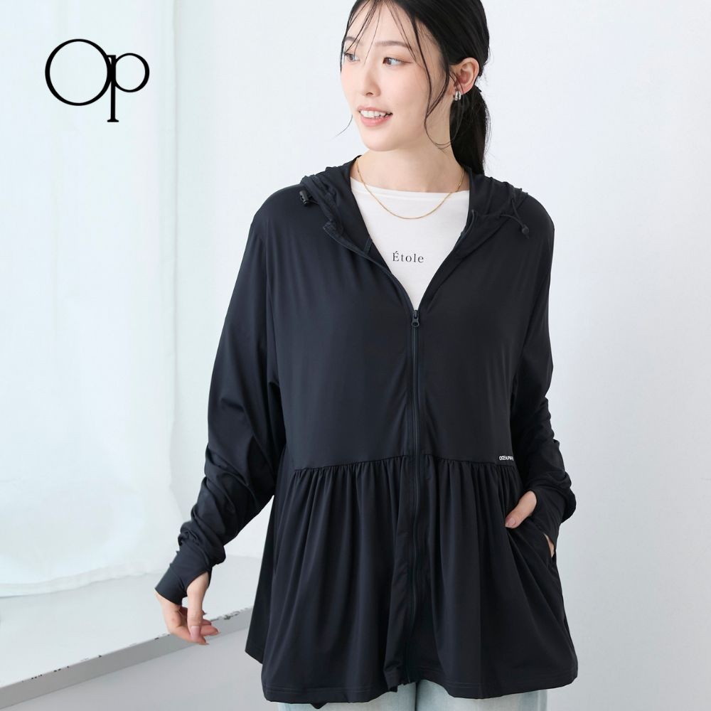 【オーシャンパシフィック/OCEAN PACIFIC】スーパーナイロンクール UVパーカ