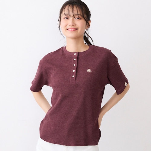 ワッフル半袖Tシャツ
