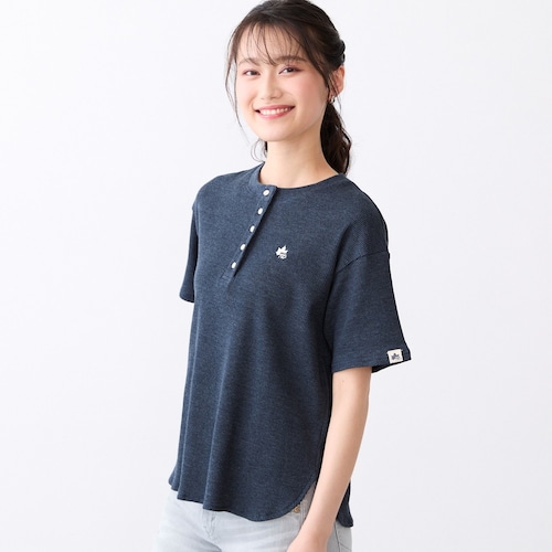 ワッフル半袖Tシャツ