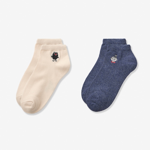 2足組ショート丈ソックス「ムーミン」