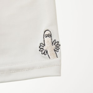 ホワイト（刺繍ニョロニョロ）