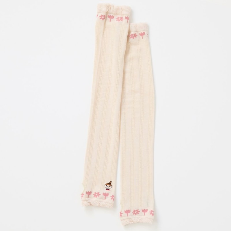 アイボリー（裾花柄／ミイ刺繍）