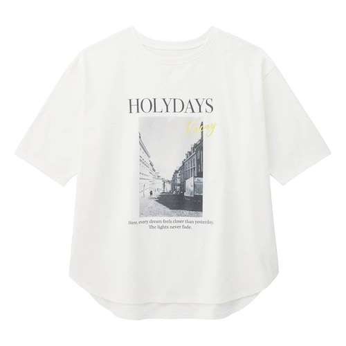 親子でリンクレディースフォトプリント半袖Ｔシャツ【harukaコラボ】