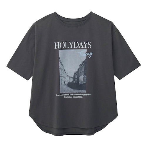 親子でリンクレディースフォトプリント半袖Ｔシャツ【harukaコラボ】