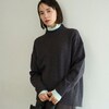 【オンワード樫山】【UNFILO/アンフィーロ】カシミヤブレンド ハイネックニット