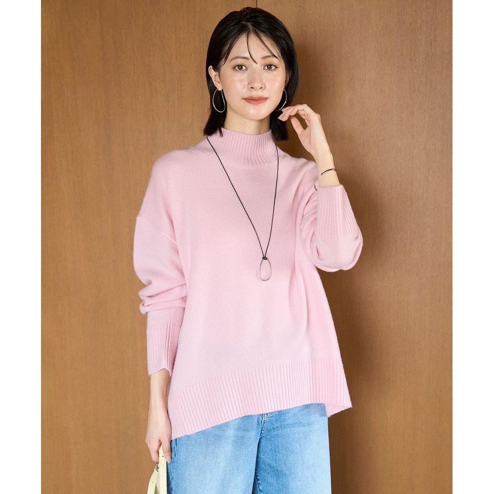 UNFILO／アンフィーロ】カシミヤブレンド ハイネックニット(オンワード