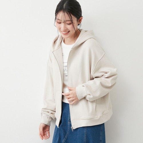 【2月4日セール追加】 ボリュームジップパーカー