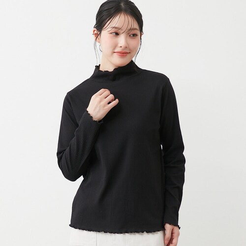 メローハイネックカットソー