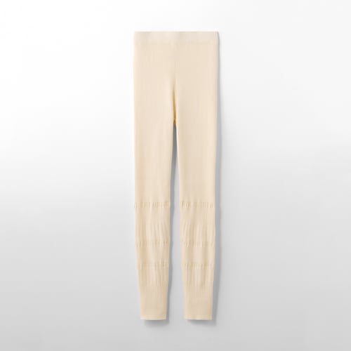 柔らか綿ニットレギンス