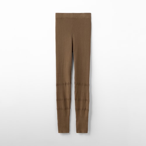 柔らか綿ニットレギンス