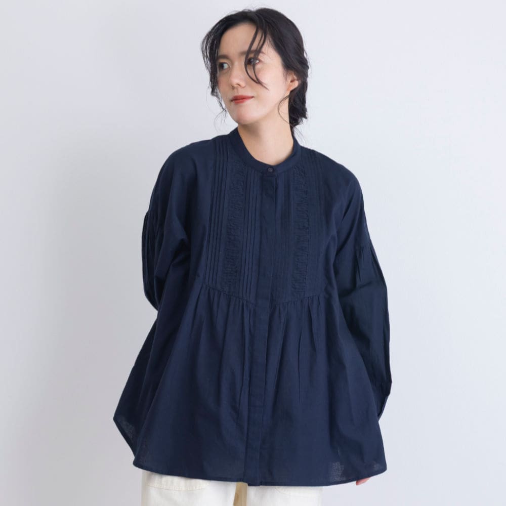 2月19日再値下げ】 ピンタックブラウス｜通販のベルメゾンネット