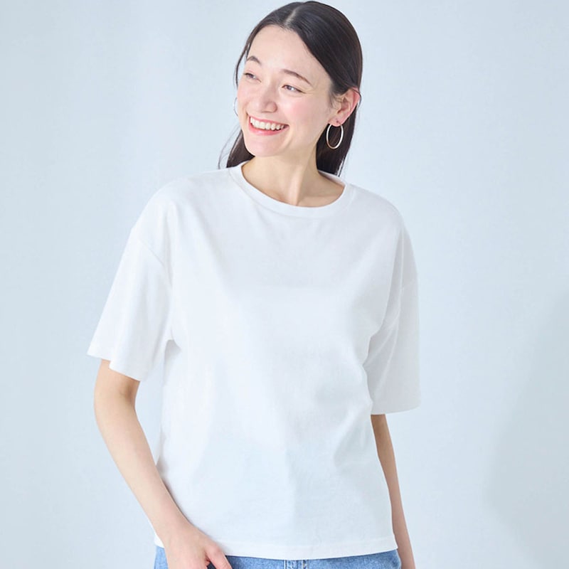 Tシャツ単品でも着回しやすいシンプルなデザイン