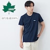 【ロゴス/LOGOS】メンズ コットン半袖丸首Tシャツ