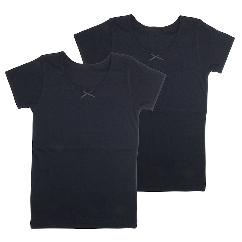 ブラック（半袖）