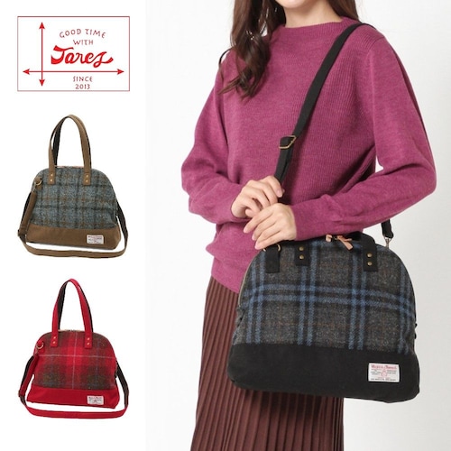 ハリスツイードチェック２ＷＡＹトート