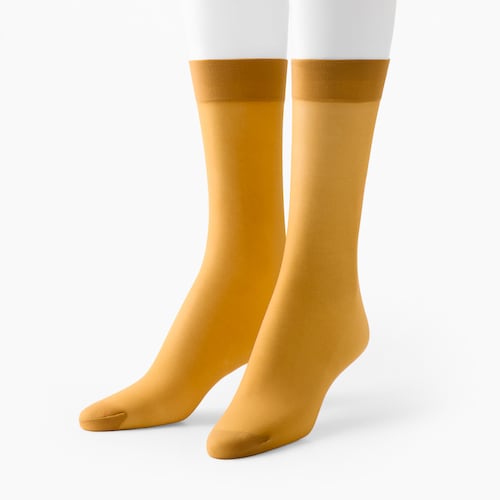 【3足組】伝線しにくいストッキング ひざ下丈