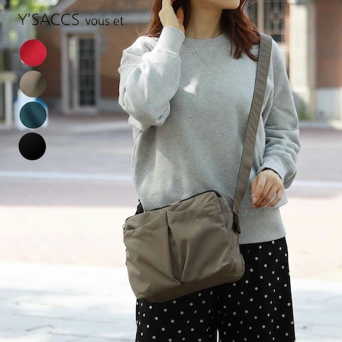 フロントポケットショルダーバッグ【軽量】